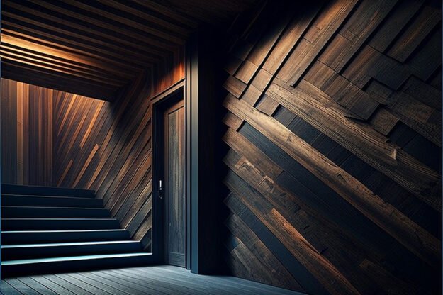 Burned Wood Wall: Elevate Your Space with Timeless Elegance