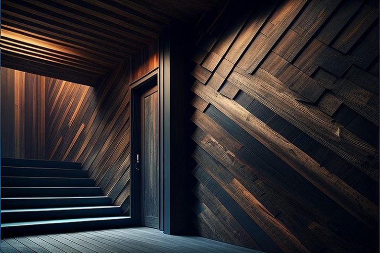 Burned Wood Wall: Elevate Your Space with Timeless Elegance