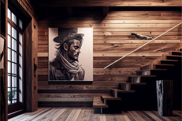 Burned Wood Wall: Elevate Your Space with Rustic Elegance