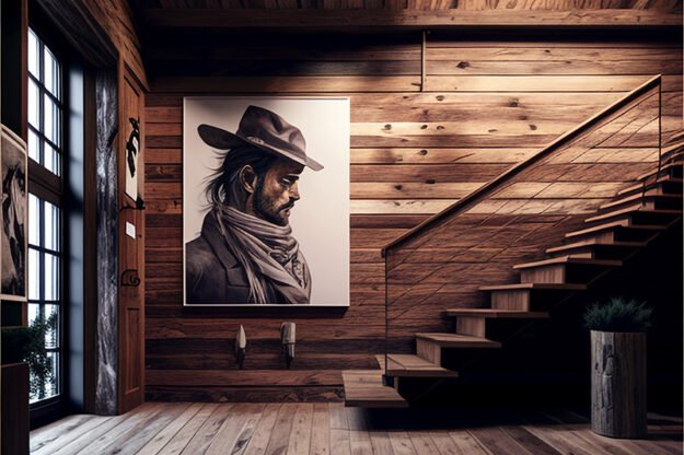 Captivating Burned Wood Wall: Elevate Your Space with Timeless Elegance