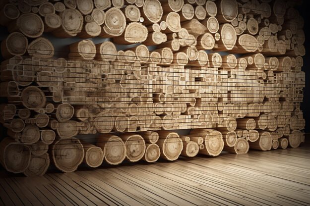 Circular Log Wall Decor: Elevate Your Space with Nature's Art