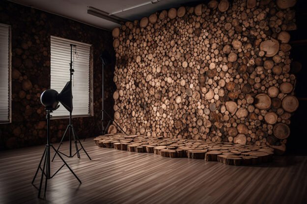 Circular Log Wall Decor That Transforms Your Space