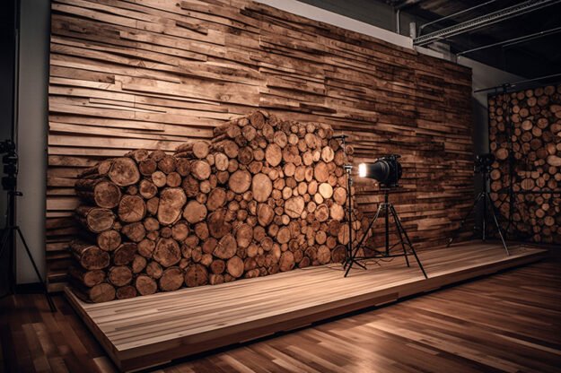 Circular Log Wall Decor: Transform Your Space with Organic Elegance