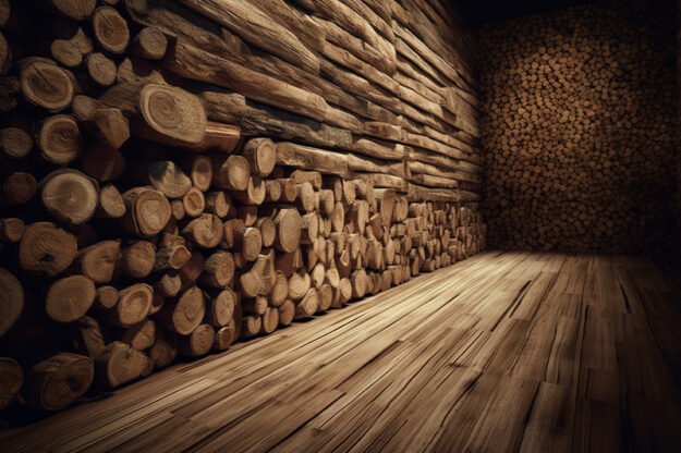 Circular Log Wall Decor: Transform Your Space with Natural Elegance