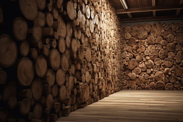 Circular Log Wall Decor That Elevates Your Space