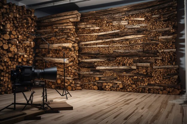Circular Log Wall Decor: Elevate Your Space