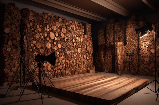 Circular Log Wall Decor: Elevate Your Space with Nature's Elegance