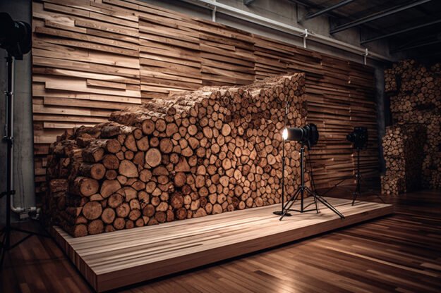 Circular Log Wall Decor: Elevate Your Space