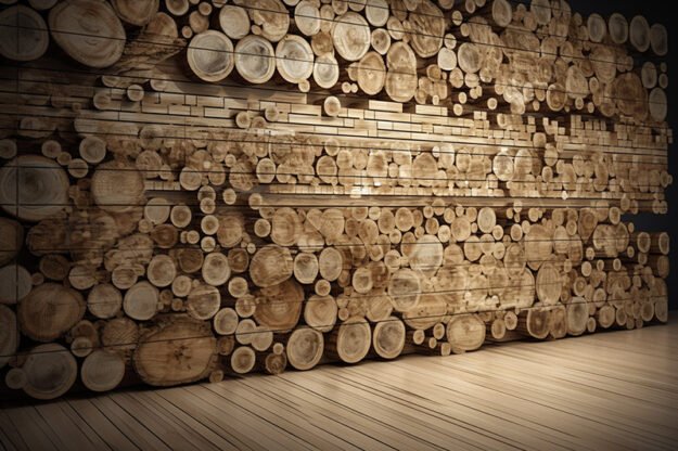 Circular Log Wall Decor: Elevate Your Space with Nature's Artistry
