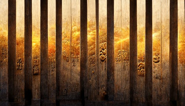 Golden Wooden Columns: Elevate Your Space with Timeless Elegance