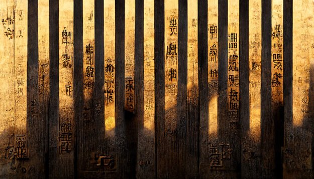 Golden Wooden Columns: Elevate Your Space with Timeless Elegance