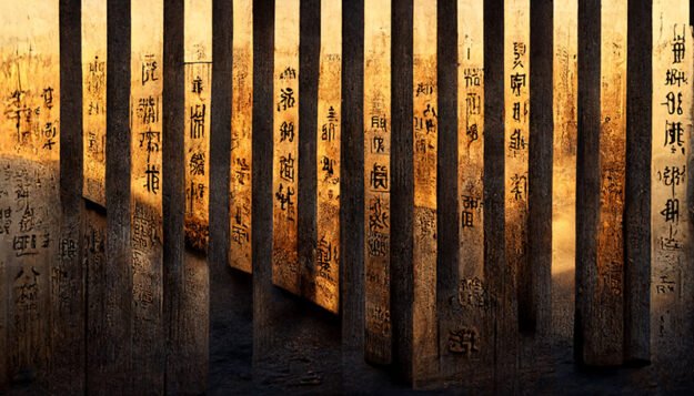 Golden Wooden Columns: Elevate Your Space with Timeless Elegance