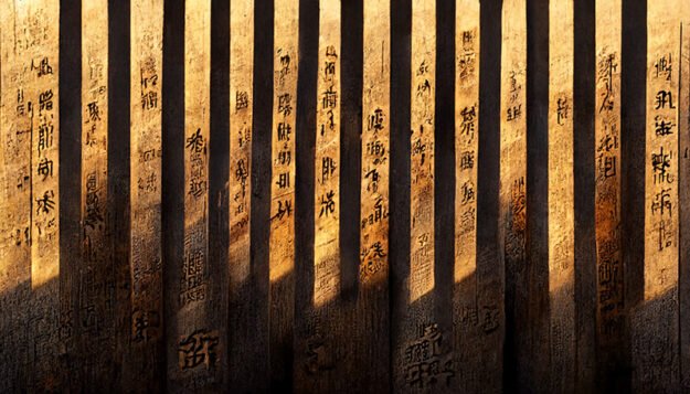 Elegant Golden Wooden Columns: A Statement of Luxury for Your Space