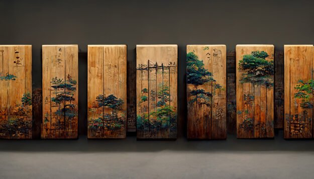 Painted Wood Wall Decor: Elevate Your Space with Timeless Elegance