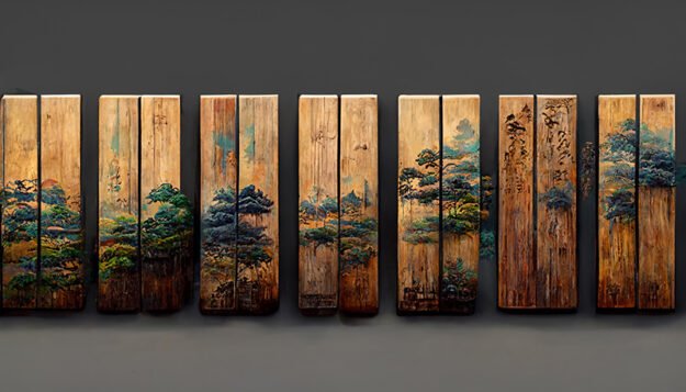 Painted Wood Wall Decor – Elevate Your Space with Timeless Elegance