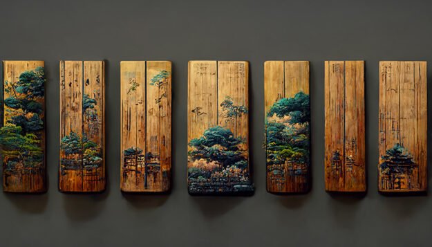 Painted Wood Wall Decor: A Masterpiece for Your Home