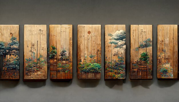 Painted Wood Wall Decor: Transform Your Space with Timeless Elegance!