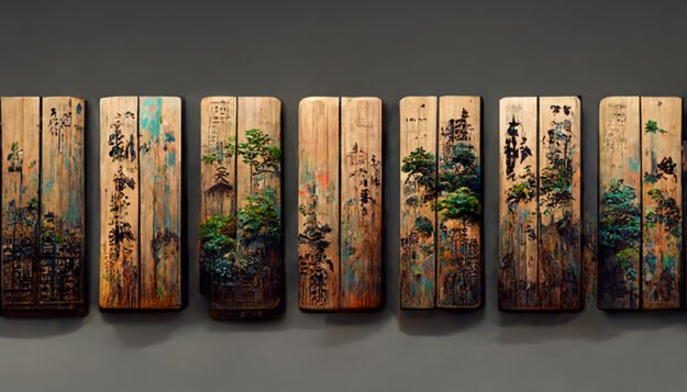 Painted Wood Wall Decor: Elevate Your Space with Artistic Charm