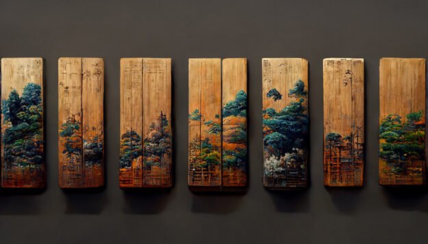 Painted Wood Wall Decor –