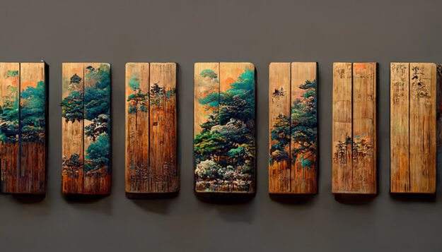 Painted Wood Wall Decor: Elevate Your Space with Nature's Beauty