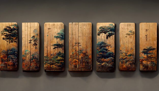 Painted Wood Wall Decor - Elevate Your Space with Timeless Elegance
