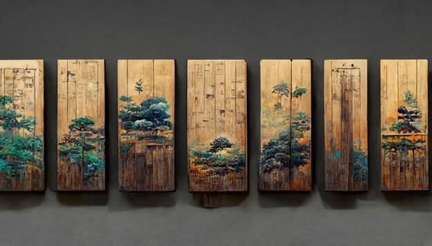 Painted Wood Wall Decor: Transform Your Space with Rustic Elegance
