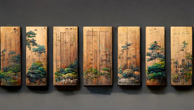 Painted Wood Wall Decor: Elevate Your Space with Natural Elegance