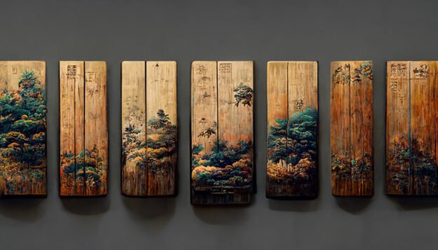 Painted Wood Wall Decor: Elevate Your Space with Nature's Artistry
