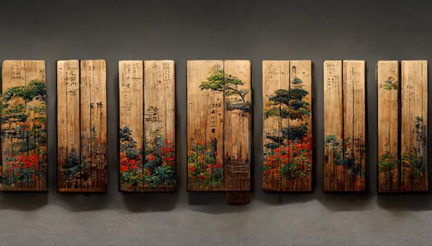 Painted Wood Wall Decor: Transform Your Space with Elegance