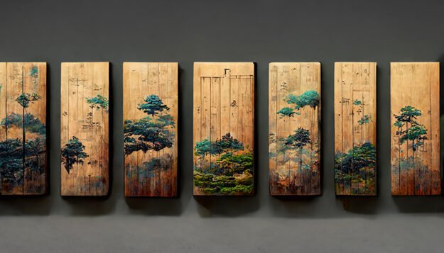 Painted Wood Wall Decor: Elevate Your Space with Timeless Elegance