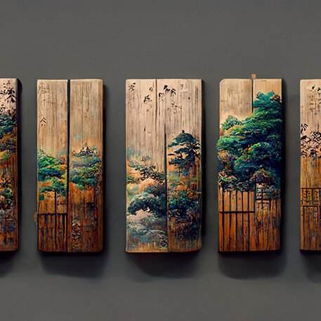 Painted Wood Wall Decor: Elevate Your Space with Timeless Elegance