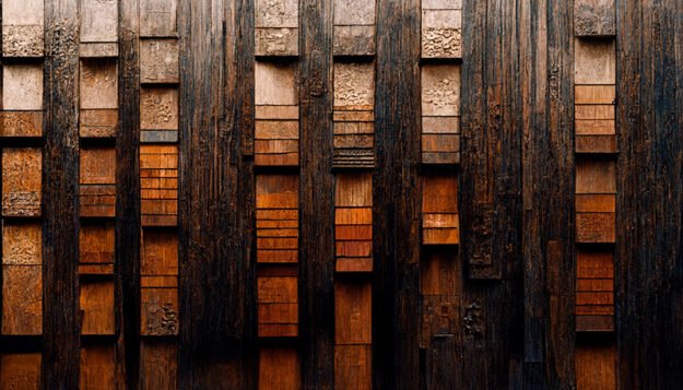 Burned Wood Wall Art