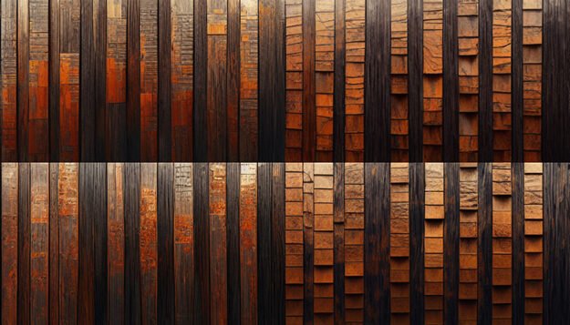 Burned Wood Wall Art