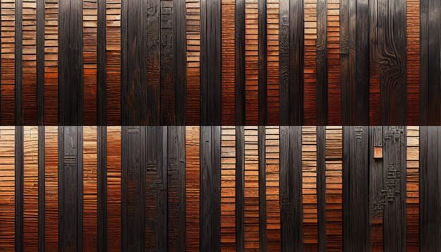 Transform Your Space with Stunning Burned Wood Wall Art