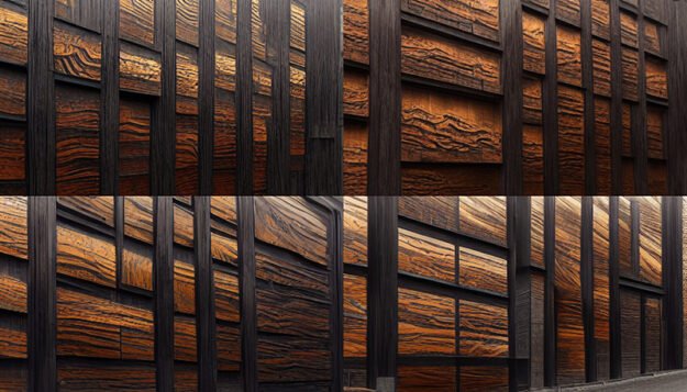 Burned Wood Wall Art