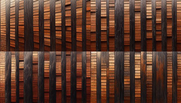 Captivating Burned Wood Wall Art -