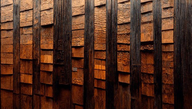Burned Wood Wall Art