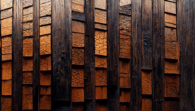 Burned Wood Wall Art - A Timeless Accent for Your Space