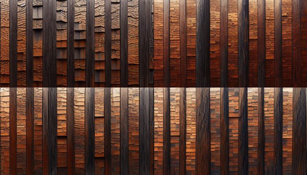 Burned Wood Wall Art