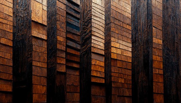 Burned Wood Wall Art