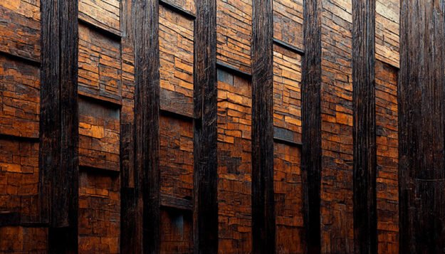 Burned Wood Wall Art