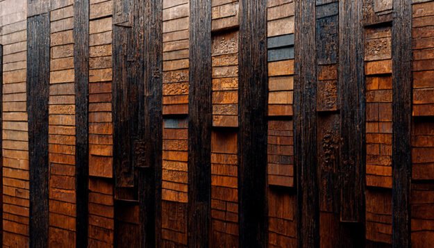 Burned Wood Wall Art -