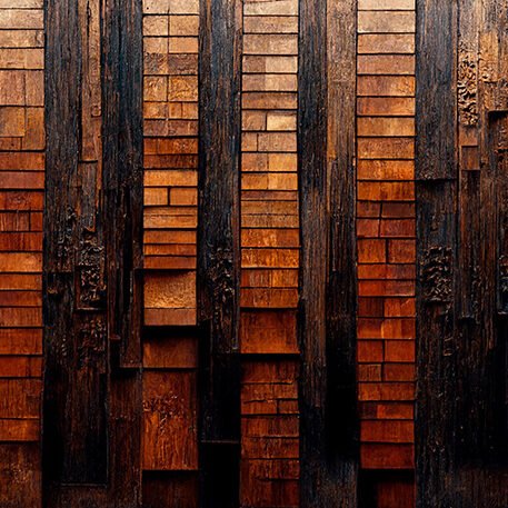 Burned Wood Wall Art – A Rustic Masterpiece for Your Space