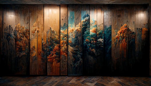 Wood Wall Art: A Masterpiece of Nature's Touch