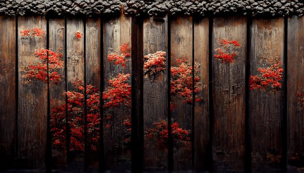 Burned Wood Wall Decor: