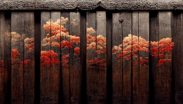 Burned Wood Wall Decor