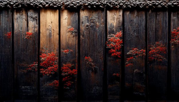 Burned Wood Wall Decor