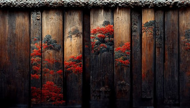 Burned Wood Wall Decor
