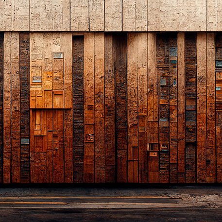 Natural Wood Wall Decor
