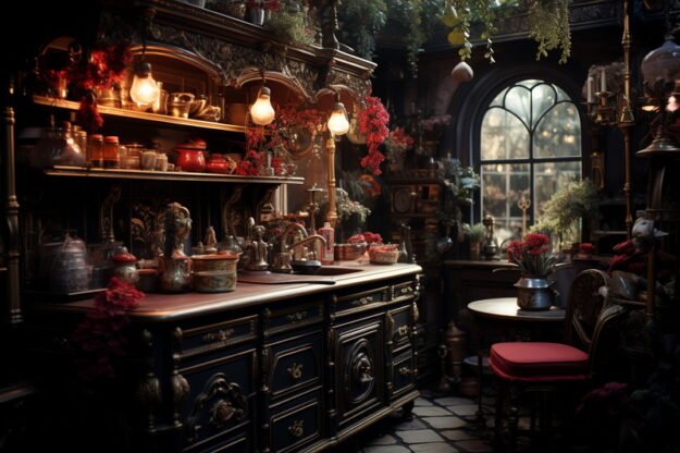 Enchanting Interiors: The Allure of Dark Academia and Vampire Aesthetics